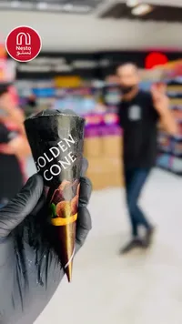 آيس كريم جولدن كون (Golden Cone)