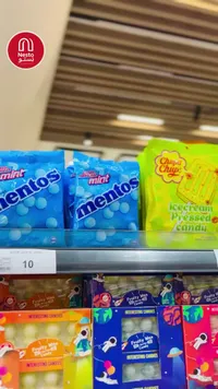 حلوى النعناع المنعشة - مينتوس (Mentos) - سوق غزة