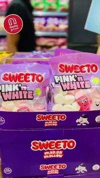 مارشميلو بينك آند وايت - سويتو (Sweeto)