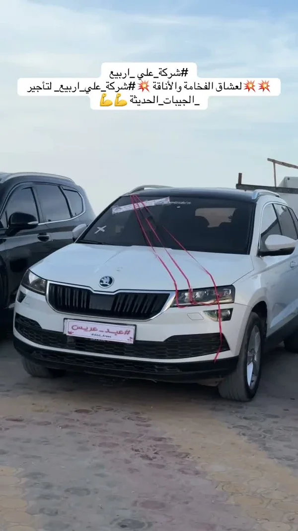 سيارة جيب سكودا كاروك - شركة علي أربيع (Skoda) - سيارات - سوق غزة