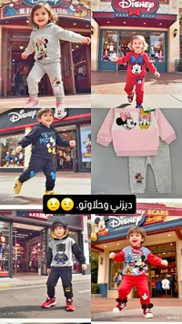 تشكيلة ملابس أطفال ديزني