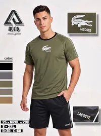 طقم ملابس رياضية رجالية - لاكوست (Lacoste)