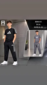 طقم رياضي للأولاد - أديداس (Adidas)