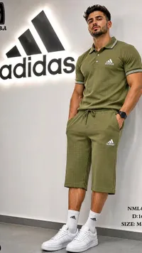 طقم ملابس رجالي - أديداس (Adidas)