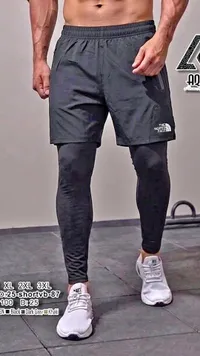 شورت رياضي مزدوج مع بنطال ضيق - ذا نورث فيس (The North Face)