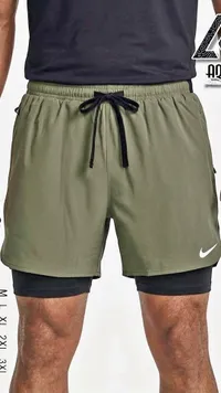 شورت رياضي مزدوج - نايكي (Nike)