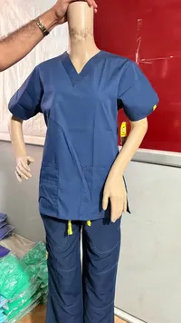طقم زي طبي - أزرق