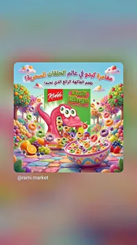 حبوب فطور فروت رينجز - كيدو (Kiddo)