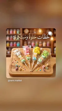 حلوى المارشميلو على شكل حيوانات (مارشميلو)