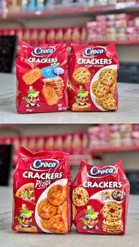 بسكويت كراكرز متنوع - كروكو (Croco)