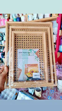طقم أطباق تقديم MDF (MDF Pallet Set)