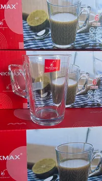 طقم أكواب زجاجية للمشروبات الساخنة - بلينك ماكس (Blinkmax)