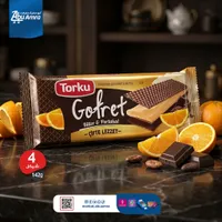 ويفر بالشوكولاتة الداكنة والبرتقال - توركو (Torku) - سوق غزة