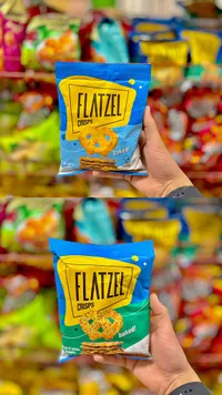 مقرمشات بريتزل مخبوزة - فلاتزل (Flatzel)