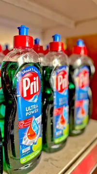 سائل جلي الترا باور بالليمون الأخضر - بريل (Pril)