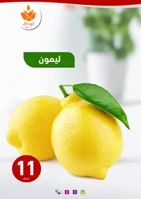 ليمون طازج - أبو دلال مول - سوق غزة