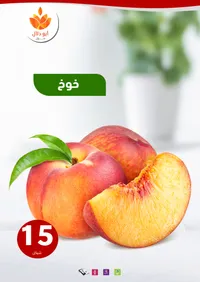 خوخ طازج - أبو دلال مول - سوق غزة