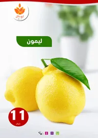 ليمون طازج - أبو دلال مول - سوق غزة