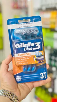 شفرات حلاقة بلو 3 كومفورت - جيليت (Gillette)