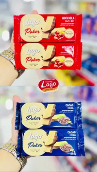 بسكويت ويفر بوكر - لاغو (Lago)