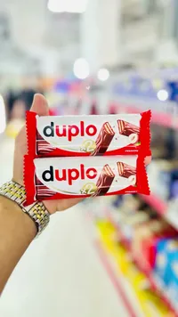 أصابع ويفر بالشوكولاتة والبندق - دوبلو من فيريرو (Ferrero)