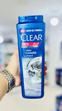 شامبو ضد القشرة للتنظيف العميق للرجال - كلير (Clear)