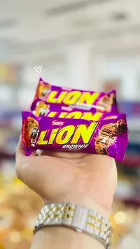 شوكولاتة لايون بطعم البراوني - نستله (Nestle)