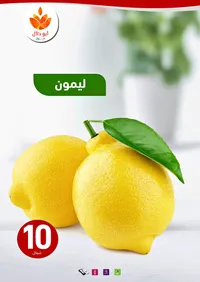 ليمون طازج - أبو دلال مول - سوق غزة