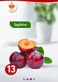 فاكهة البرقوق سنتروزا - سوق غزة