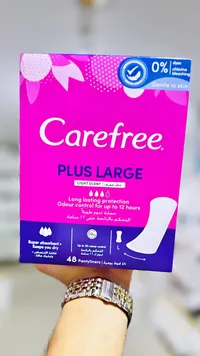فوط يومية بلس لارج - كيرفري (Carefree)