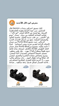 حذاء بونتو بلو - Punto Blue