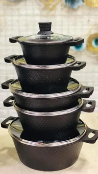 طقم قدور جرانيت