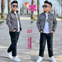 طقم ملابس أولادي كاجوال - فان كيدز (Fun Kids)