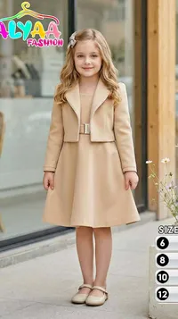 فستان أنيق مع جاكيت - ALYAA FASHION