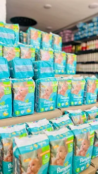 حفاضات أطفال أكتيف بيبي دراي - بامبرز (Pampers)