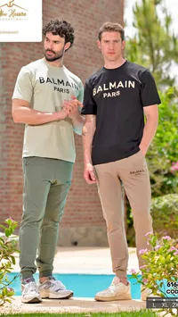 طقم ملابس رياضية رجالي - بالمان (Balmain)