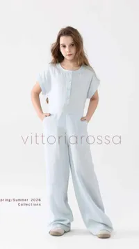 جمبسوت صيفي للأطفال - فيتوريا روسا (Vittoria Rossa)