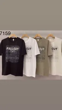 تيشيرت رجالي بتصميم فول آوت (Fallout)