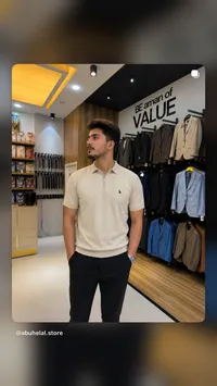 تيشيرت بولو سحاب - رالف لورين (Ralph Lauren)