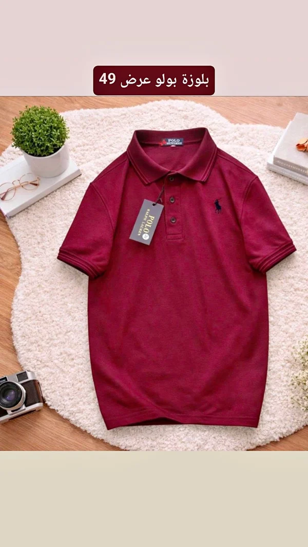 بلوزة بولو رجالية - رالف لورين (Polo Ralph Lauren) - ملابس رجالية - سوق غزة