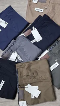 بنطال قماش رجالي - سايلنت دينيم (Silent Denim)