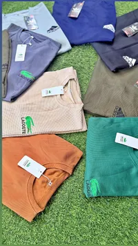 تشكيلة تيشرتات صيفية رجالية - لاكوست وأديداس (Lacoste & Adidas)