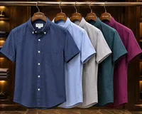 قمصان رجالية صيفية بقصة ضيقة - إمبوريوم (Emporium)