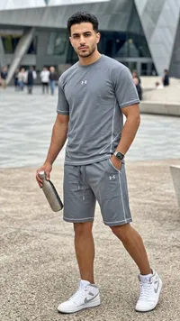 طقم رياضي صيفي للرجال - أندر أرمر (Under Armour)