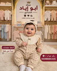 ملابس أطفال - مركز أبو أياد التجاري
