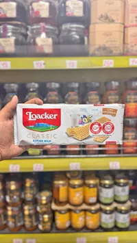 بسكويت ويفر بالحليب الكلاسيكي - لوكر (Loacker)