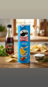 رقائق البطاطس بالملح والخل - برينجلز (Pringles)