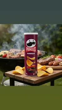 رقائق البطاطس بنكهة الباربيكيو - برينجلز (Pringles)