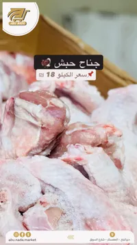 جناح حبش طازج - أسواق أبو ندى - سوق غزة
