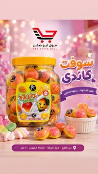 حلوى جيلي بنكهة المانجو - بي كي (PK)